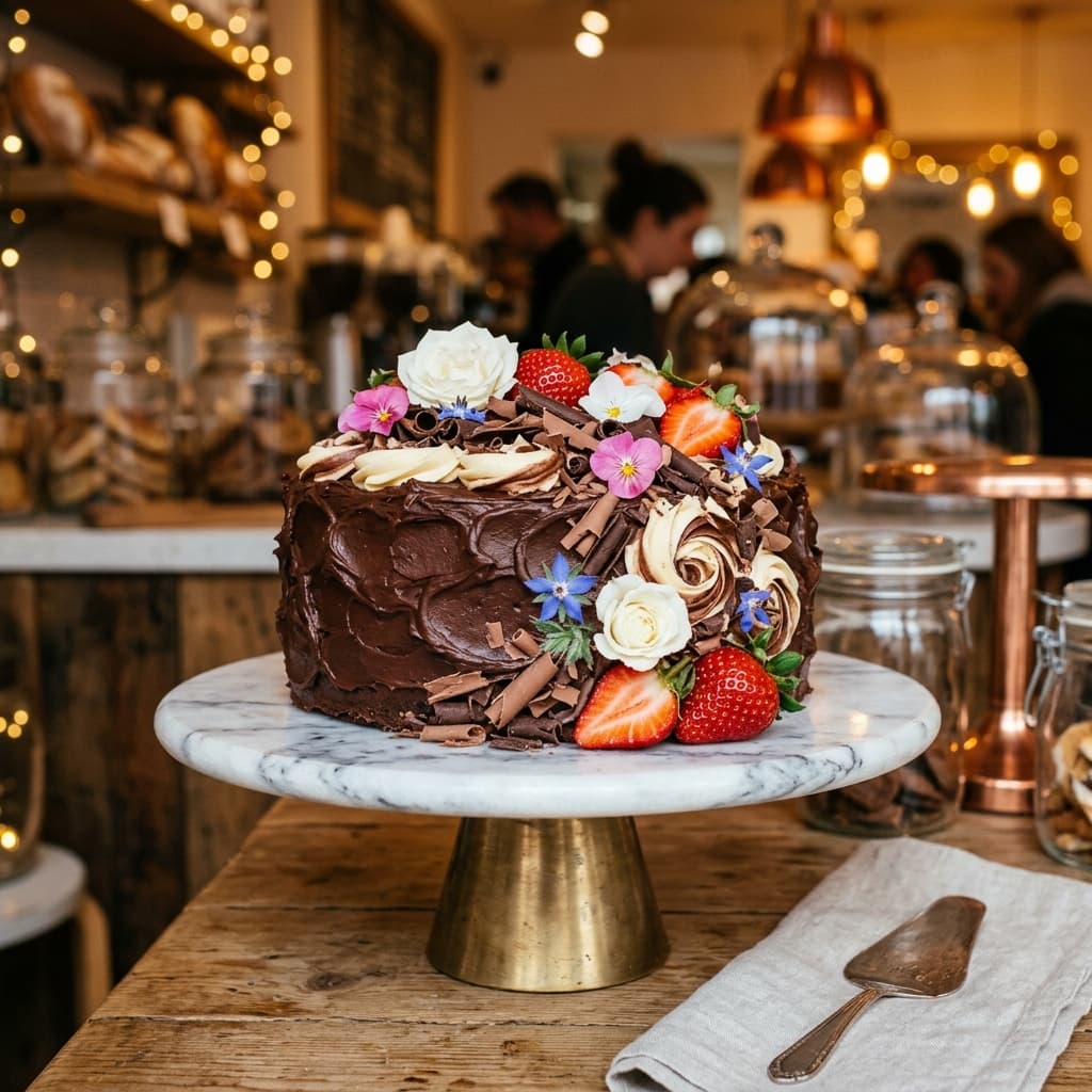 Premium Eggless Chocolate Cake